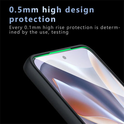 For  Motorola Edge 50 5G Case TPU+PC Shockproof Clear Phone Cover