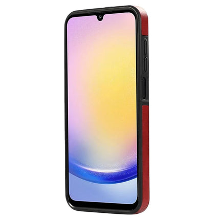 For Samsung Galaxy A05s 4G PU Leather Back Case Card Holder Kickstand Phone Cover with Wrist Strap