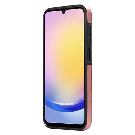 For Samsung Galaxy A05s 4G PU Leather Back Case Card Holder Kickstand Phone Cover with Wrist Strap