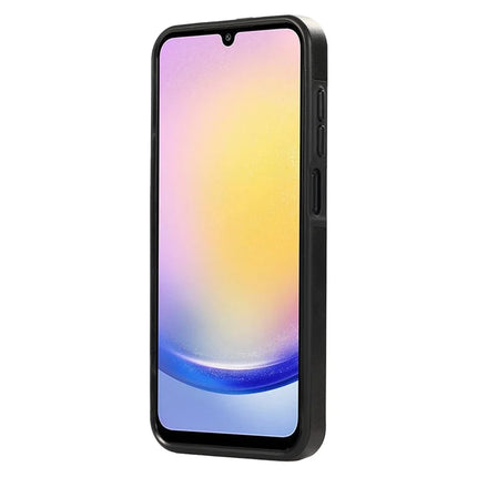 For Samsung Galaxy A14 5G  /  A14 4G PU Leather Back Case Card Holder Kickstand Phone Cover with Wrist Strap