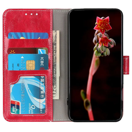 For Motorola Moto G35 5G Case Crazy Horse Texture Leather Phone Wallet Cover