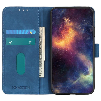 KHAZNEH For Motorola Moto G35 5G Case PU Leather Retro Texture Phone Cover