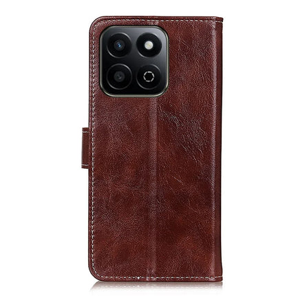 For Honor X7c 4G / 200 Smart 5G / Play 60 Plus 5G Case Crazy Horse Texture Leather Phone Wallet Cover