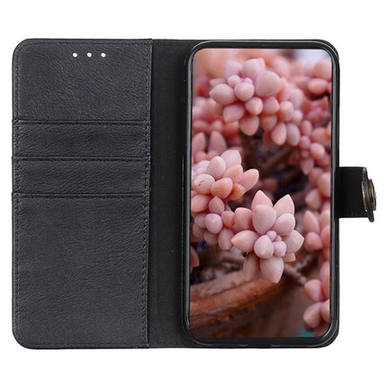 KHAZNEH For Honor X7c 4G / 200 Smart 5G / Play 60 Plus 5G Wallet Case Cowhide Texture Leather Flip Phone Cover