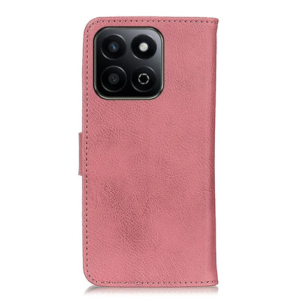 KHAZNEH For Honor X7c 4G / 200 Smart 5G / Play 60 Plus 5G Wallet Case Cowhide Texture Leather Flip Phone Cover