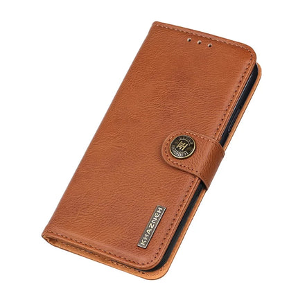 KHAZNEH For Honor X7c 4G / 200 Smart 5G / Play 60 Plus 5G Wallet Case Cowhide Texture Leather Flip Phone Cover