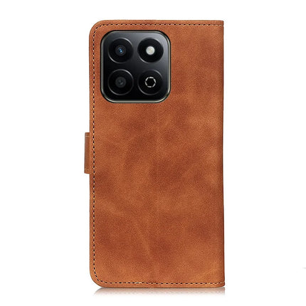 KHAZNEH For Honor X7c 4G / 200 Smart 5G / Play 60 Plus 5G Case PU Leather Retro Texture Phone Cover