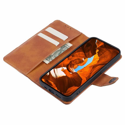 For Motorola Moto G75 5G Case Splicing Texture Leather Phone Cover Viewing Stand