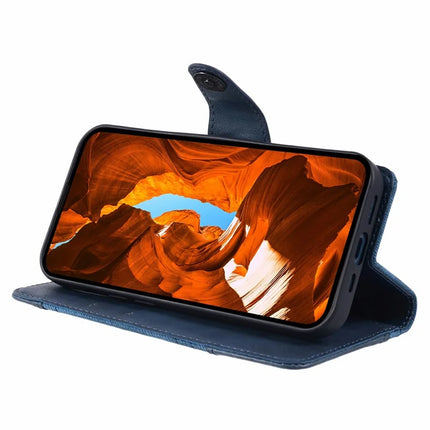For Motorola Moto G75 5G Case Splicing Texture Leather Phone Cover Viewing Stand