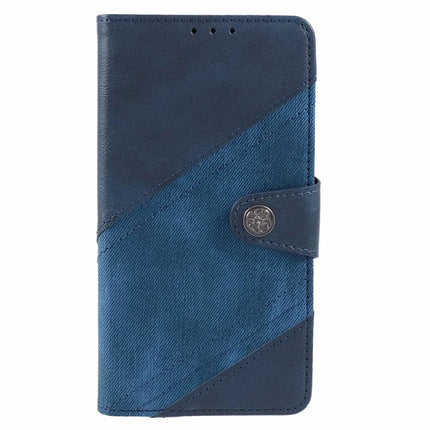 For Motorola Moto G75 5G Case Splicing Texture Leather Phone Cover Viewing Stand