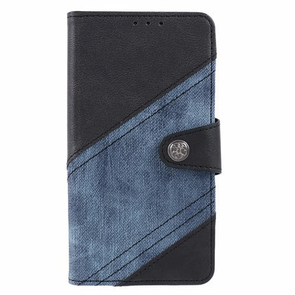 For Motorola Moto G75 5G Case Splicing Texture Leather Phone Cover Viewing Stand
