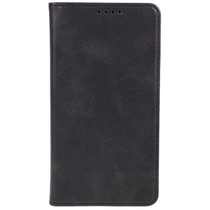 For Motorola Moto G75 5G Case Strong Magnetic PU Leather Phone Cover Calf Texture