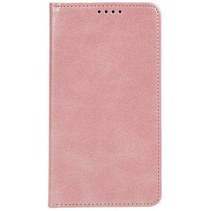For Motorola Moto G75 5G Case Strong Magnetic PU Leather Phone Cover Calf Texture