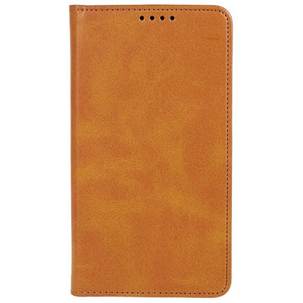 For Motorola Moto G75 5G Case Strong Magnetic PU Leather Phone Cover Calf Texture