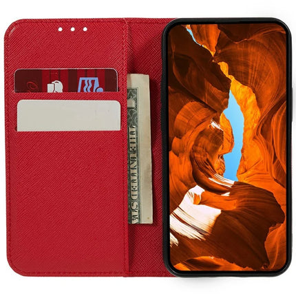 For Motorola Moto G75 5G Case Cross Texture Leather Phone Cover Hidden Magnetic