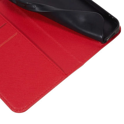 For Motorola Moto G75 5G Case Cross Texture Leather Phone Cover Hidden Magnetic