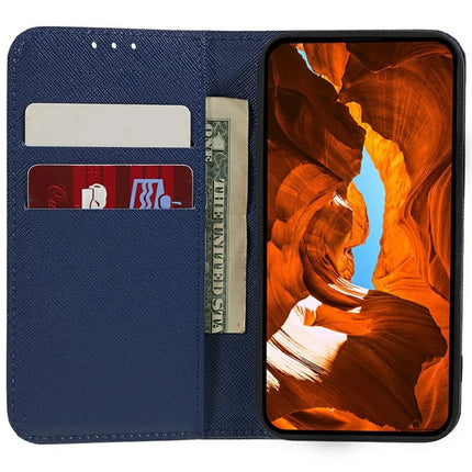 For Motorola Moto G75 5G Case Cross Texture Leather Phone Cover Hidden Magnetic