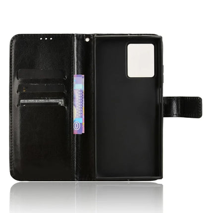 For HMD Skyline Case Crazy Horse Texture PU Leather Phone Wallet Cover