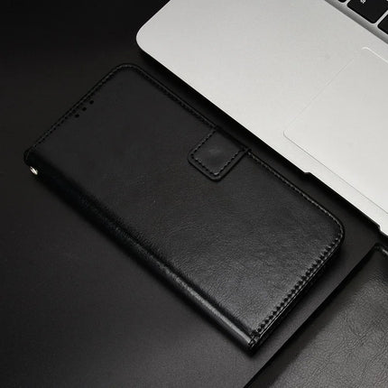 For HMD Skyline Case Crazy Horse Texture PU Leather Phone Wallet Cover