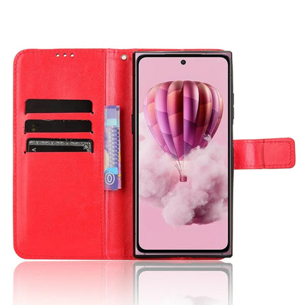 For HMD Skyline Case Crazy Horse Texture PU Leather Phone Wallet Cover