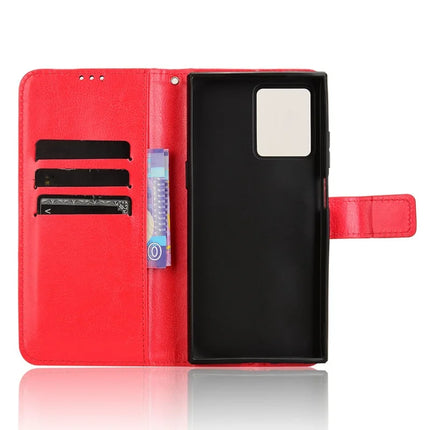 For HMD Skyline Case Crazy Horse Texture PU Leather Phone Wallet Cover