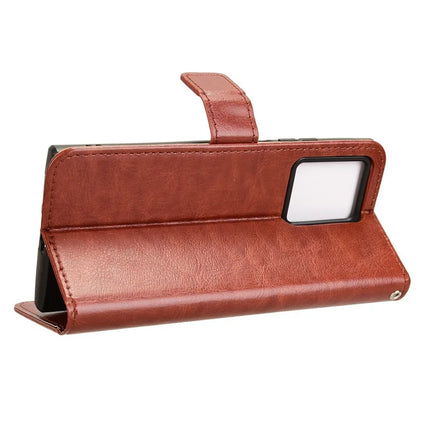 For HMD Skyline Case Crazy Horse Texture PU Leather Phone Wallet Cover