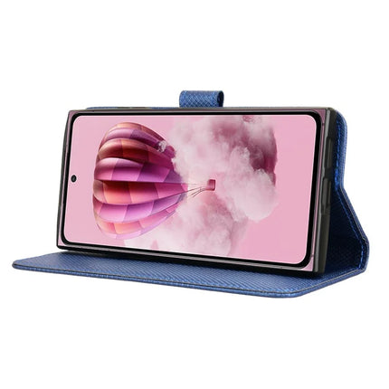 For HMD Skyline Case PU Leather Diamond Texture Wallet Phone Cover