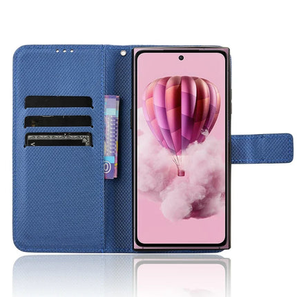 For HMD Skyline Case PU Leather Diamond Texture Wallet Phone Cover