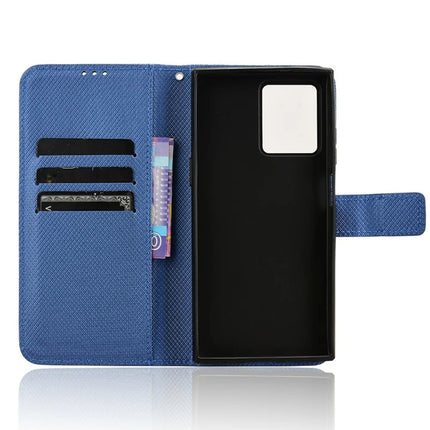 For HMD Skyline Case PU Leather Diamond Texture Wallet Phone Cover