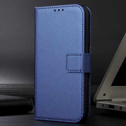 For HMD Skyline Case PU Leather Diamond Texture Wallet Phone Cover