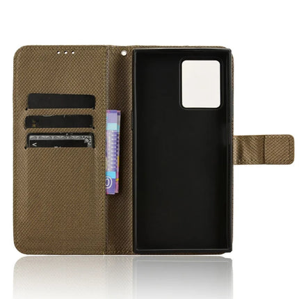 For HMD Skyline Case PU Leather Diamond Texture Wallet Phone Cover