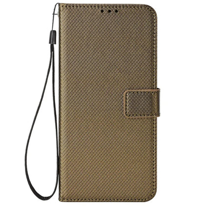 For HMD Skyline Case PU Leather Diamond Texture Wallet Phone Cover