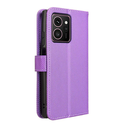 For HMD Skyline Case PU Leather Diamond Texture Wallet Phone Cover