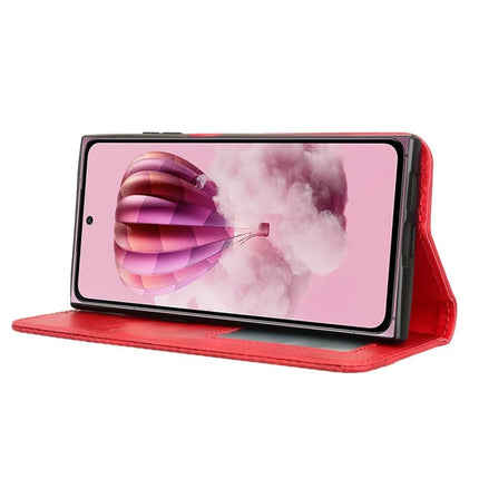 For HMD Skyline Leather Case Wallet Stand Retro Texture Phone Cover