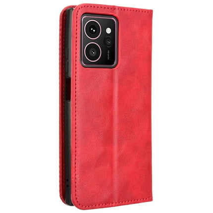 For HMD Skyline Leather Case Wallet Stand Retro Texture Phone Cover