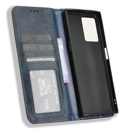 For HMD Skyline Leather Case Wallet Stand Retro Texture Phone Cover