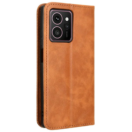 For HMD Skyline Leather Case Wallet Stand Retro Texture Phone Cover