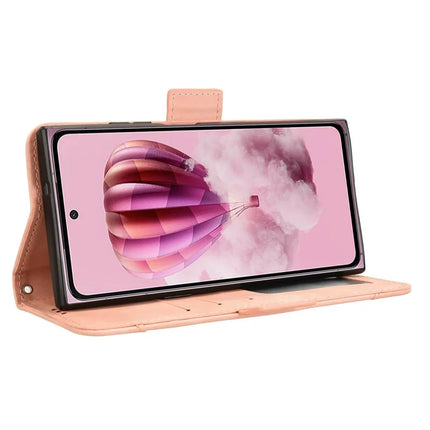 For HMD Skyline Leather Case Phone Wallet Cover with Multiple Card Slots
