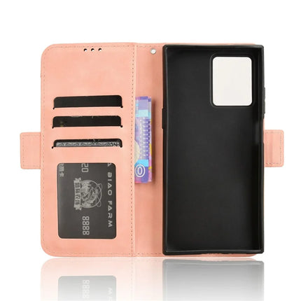 For HMD Skyline Leather Case Phone Wallet Cover with Multiple Card Slots