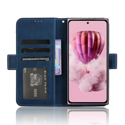 For HMD Skyline Leather Case Phone Wallet Cover with Multiple Card Slots