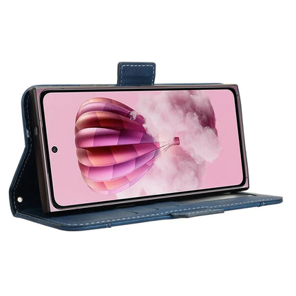 For HMD Skyline Leather Case Phone Wallet Cover with Multiple Card Slots