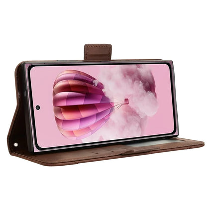 For HMD Skyline Leather Case Phone Wallet Cover with Multiple Card Slots