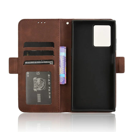 For HMD Skyline Leather Case Phone Wallet Cover with Multiple Card Slots