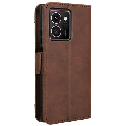 For HMD Skyline Leather Case Phone Wallet Cover with Multiple Card Slots