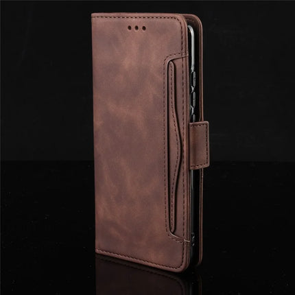 For HMD Skyline Leather Case Phone Wallet Cover with Multiple Card Slots