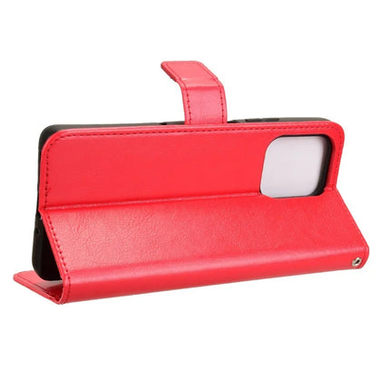 For Motorola Moto G75 5G Case Crazy Horse Texture PU Leather Phone Wallet Cover