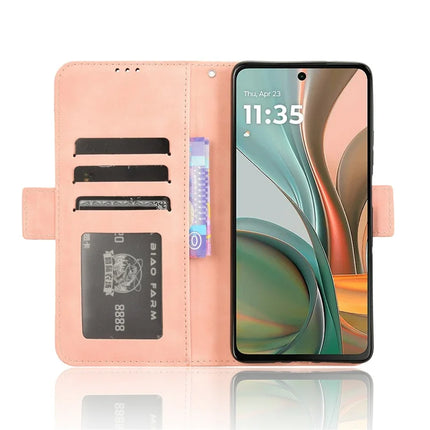 For Motorola Moto G75 5G Leather Case Phone Wallet Cover with Multiple Card Slots