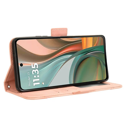For Motorola Moto G75 5G Leather Case Phone Wallet Cover with Multiple Card Slots