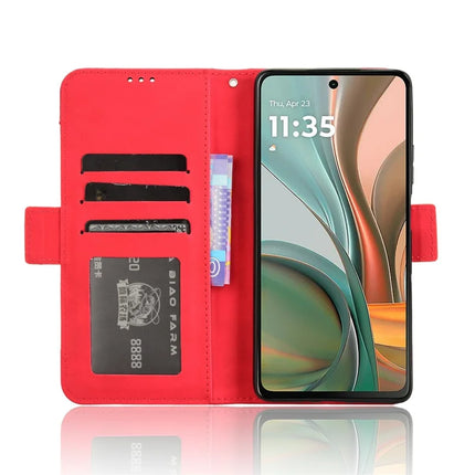 For Motorola Moto G75 5G Leather Case Phone Wallet Cover with Multiple Card Slots