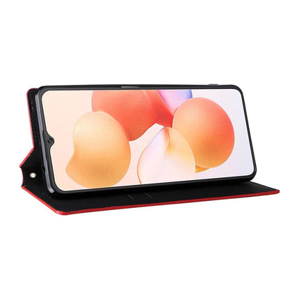 For Cubot A10 Wallet Case Rhombus Imprinted Leather Phone Cover